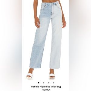 Pistola - Bobbie high rise wide leg Jean - never been worn! Size 27